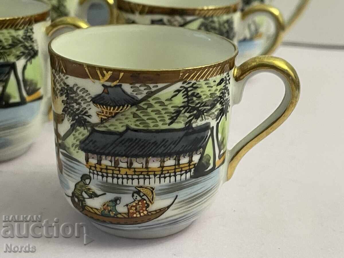 Доставка на Японски сервиз с литофаново изображение Доставка на Японски сервиз с литофаново изображение