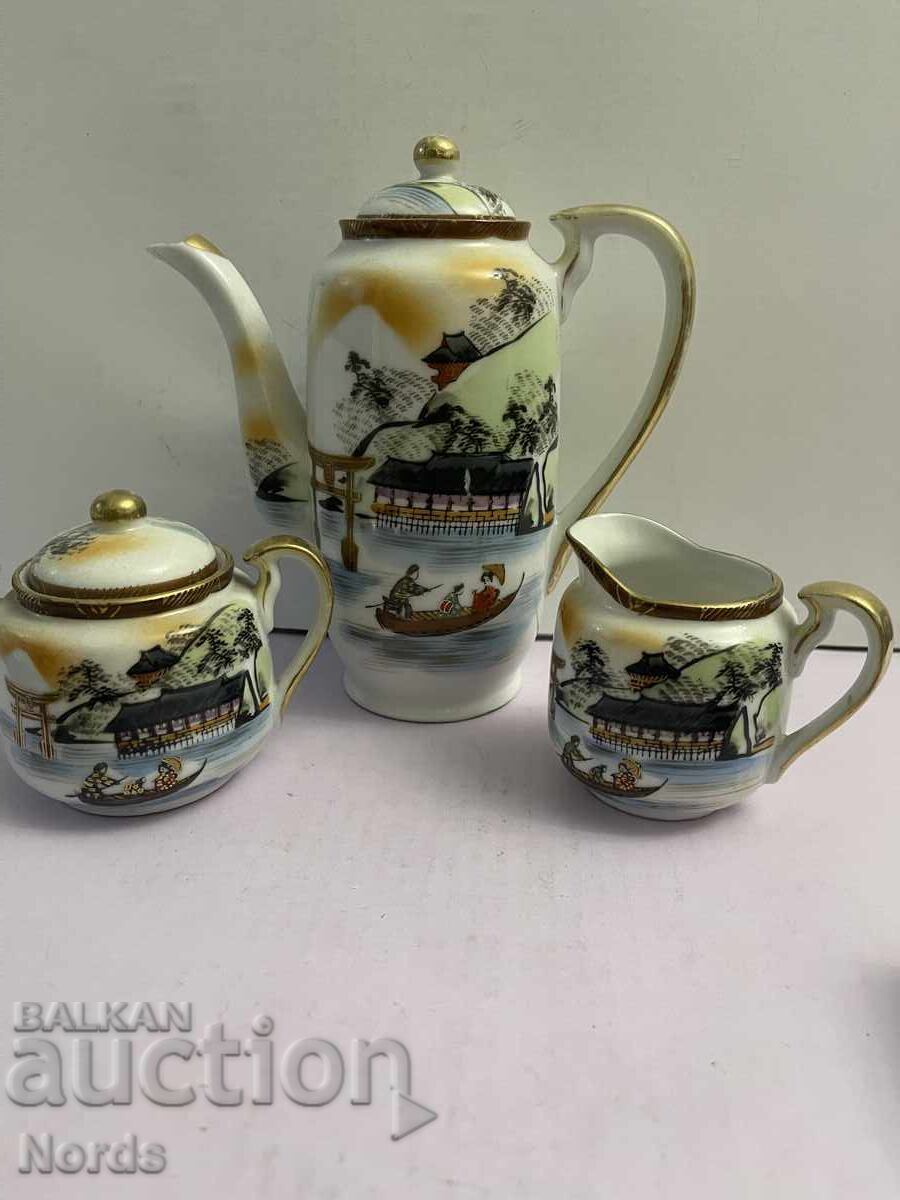 Японски сервиз с литофаново изображение - 7 Японски сервиз с литофаново изображение - 7