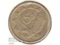 Namibia - 5 Dollars - 1993 - KM# 5