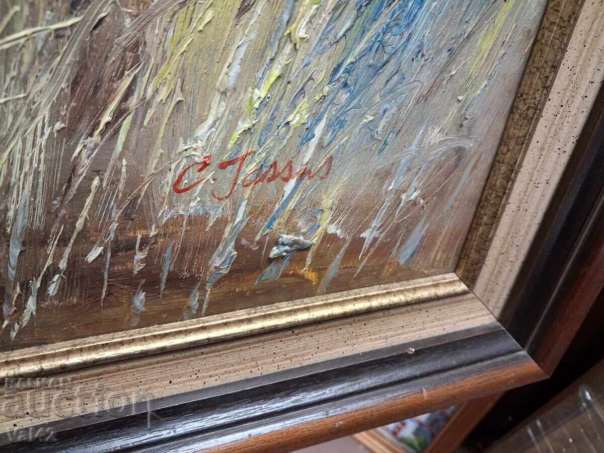 Τοπίο με κυνηγόσκυλα και πάπιες με τιμή 150.00 BGN | € 76.69 Τοπίο με κυνηγόσκυλα και πάπιες με τιμή 150.00 BGN | € 76.69