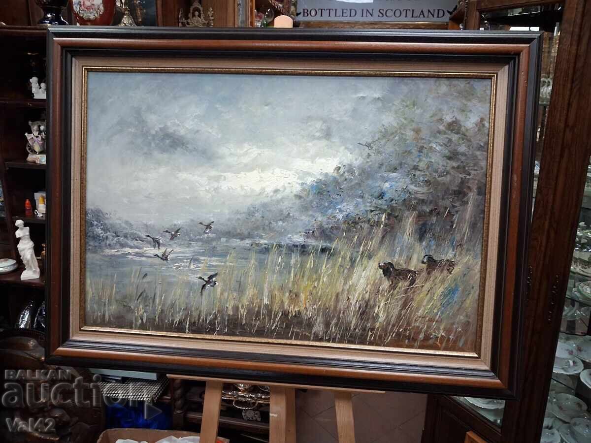 Παράδοση Τοπίο με κυνηγόσκυλα και πάπιες Παράδοση Τοπίο με κυνηγόσκυλα και πάπιες