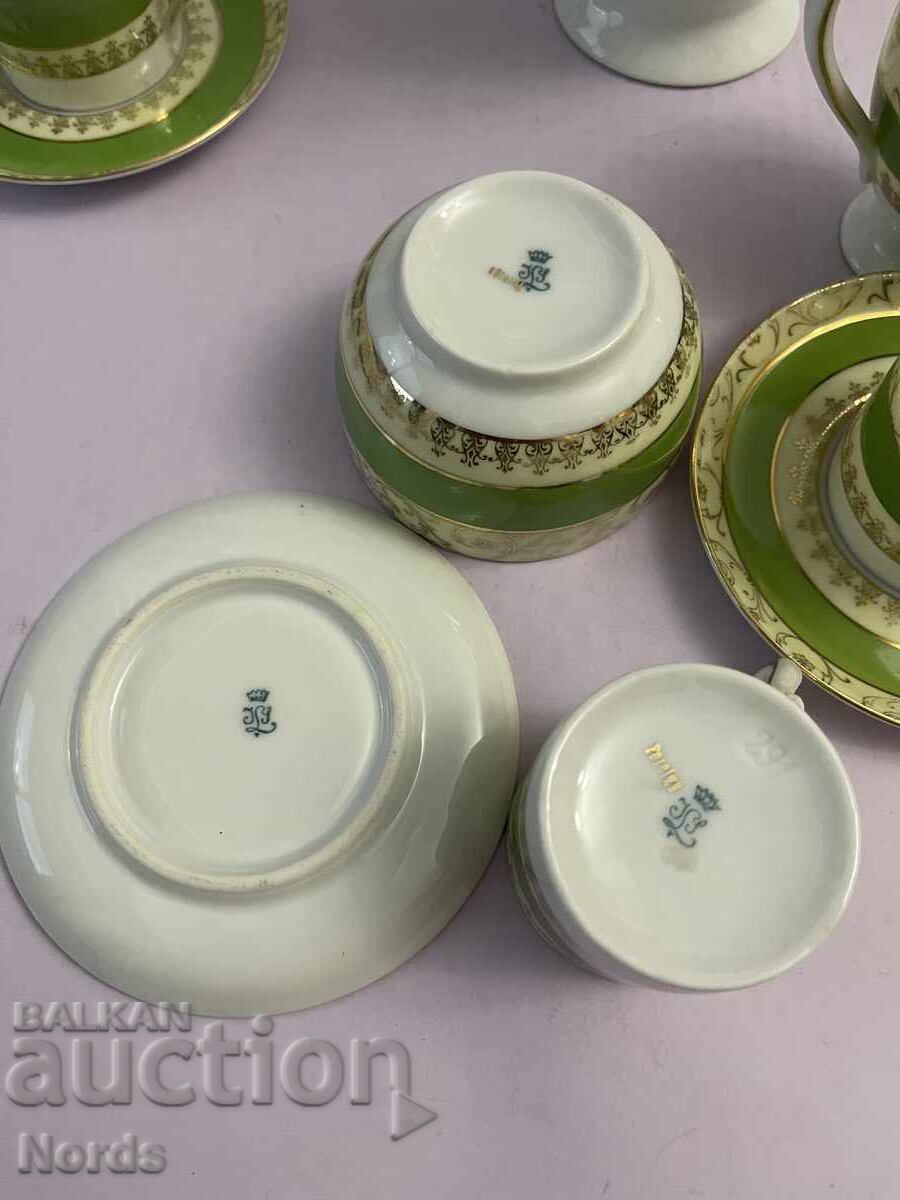 Τσεχοσλοβακία Όμορφο σερβίτσιο καφέ - 6