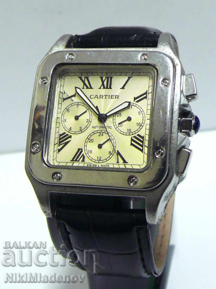 CARTIER Men's Wristwatch, Replica, Working