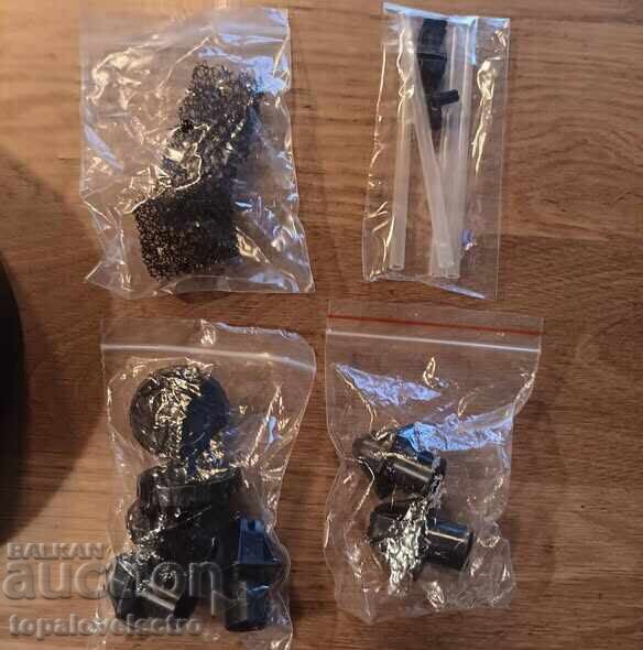 Solar Fountain 3.5W, LED Lighting, 2200 mAh Battery, 7 Nozzles - 6