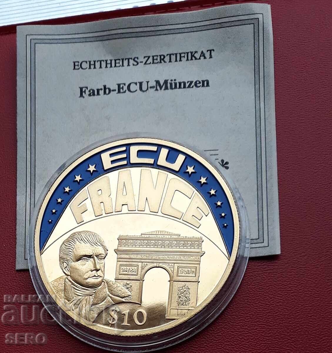 Либерия-10 долара 2002-Франция-Наполеон