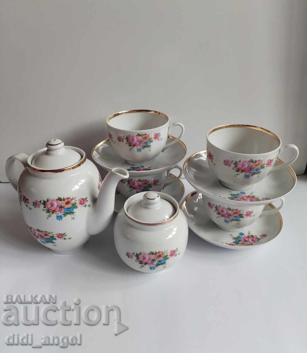 Комплект за чай- Дулево