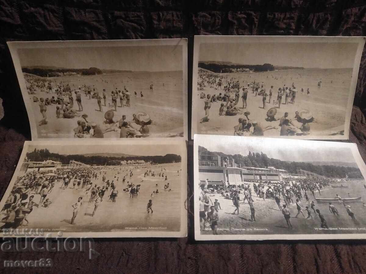 Old postcards. Varna. 1930s Old postcards. Varna. 1930s