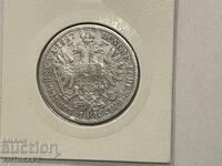 Silver coin Austria 1 Florin 1887