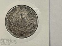 Austrian Silver Coin 1 Florin 1892