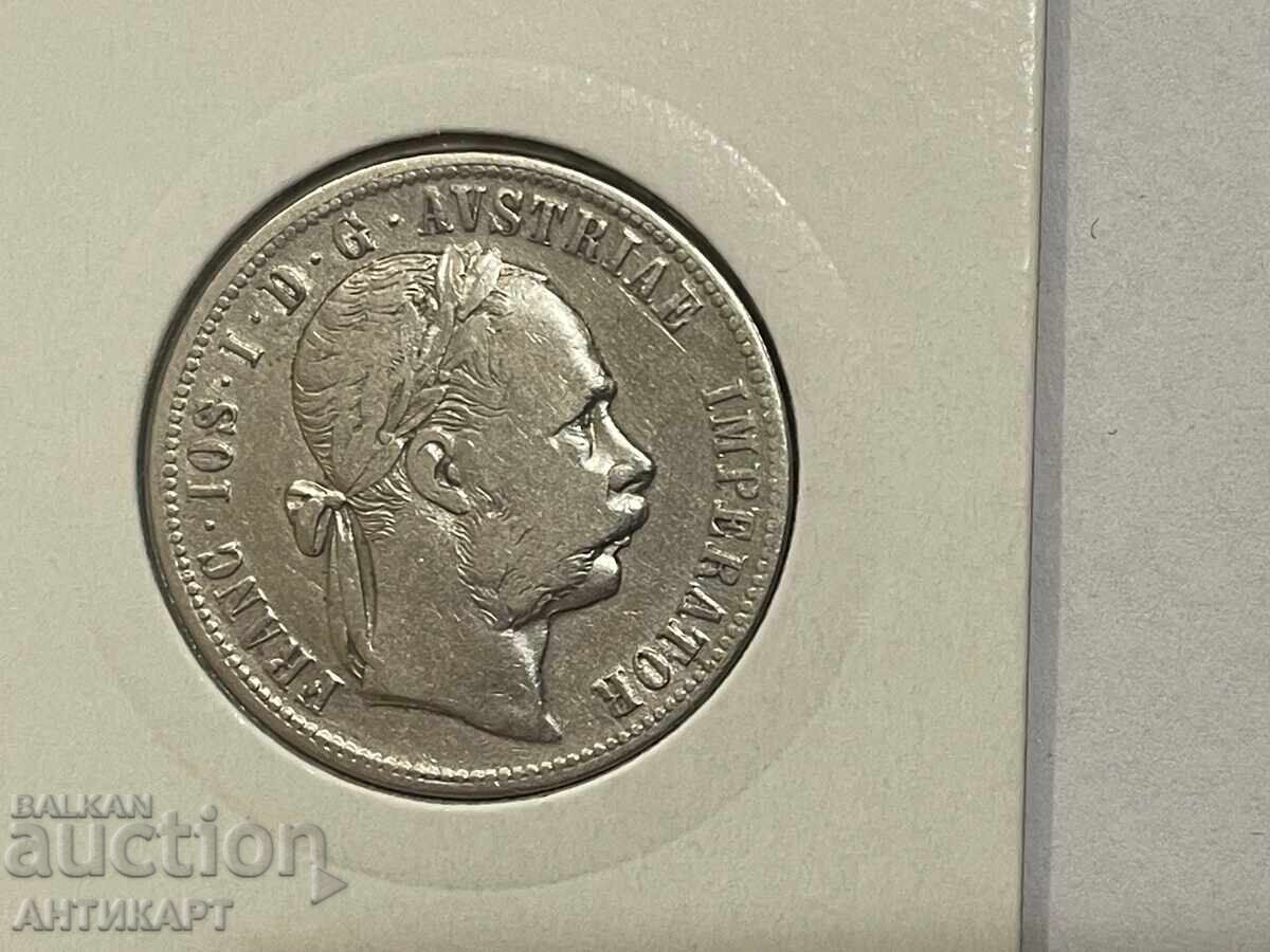 Redka ασημένιο νόμισμα Αυστρίας 1 φλορίνι 1877 με τιμή 47.00 BGN | € 24.03 Redka ασημένιο νόμισμα Αυστρίας 1 φλορίνι 1877 με τιμή 47.00 BGN | € 24.03