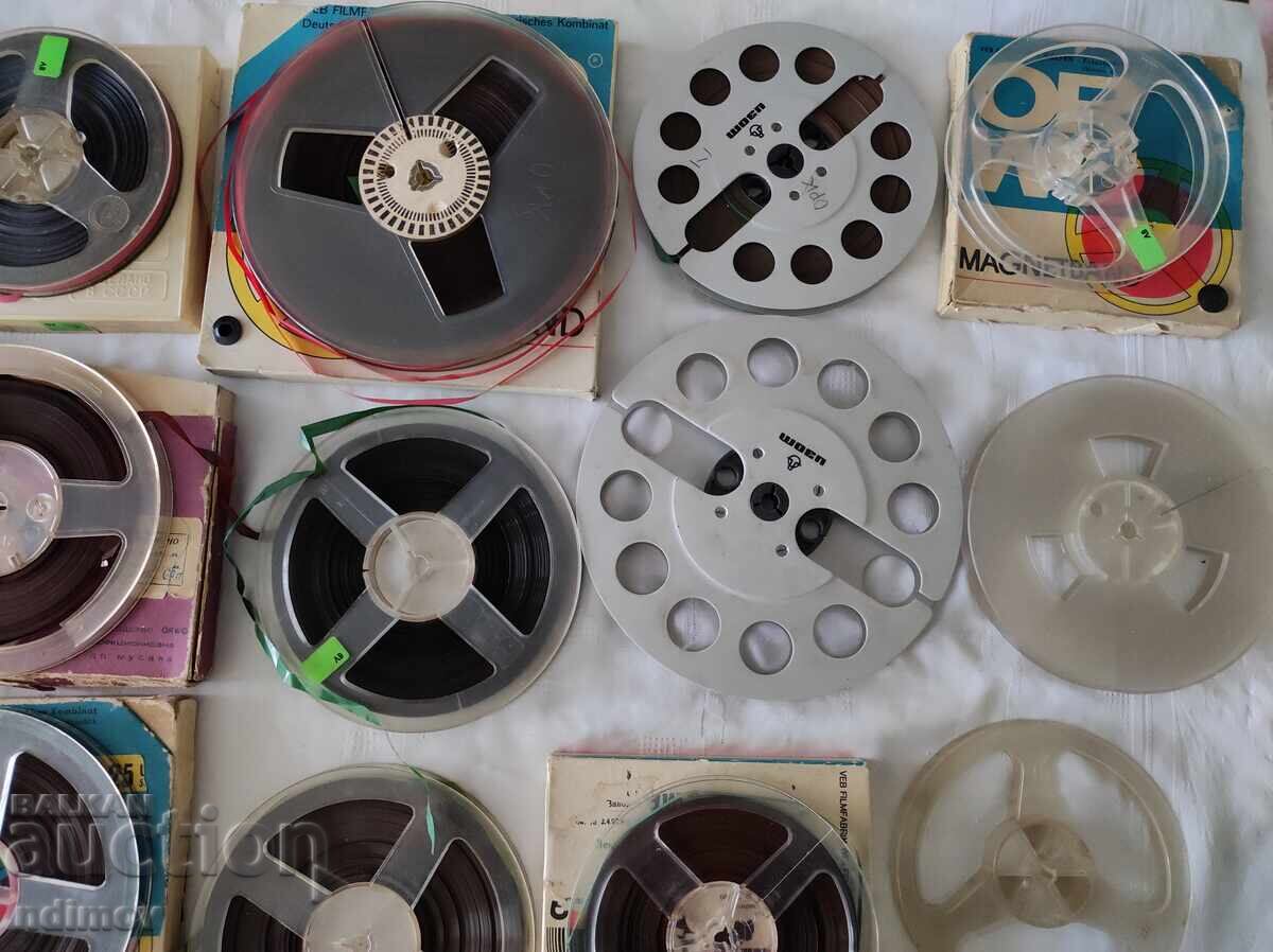 Delivery of !!! LOT OF ROLLS FOR TAPE RECORDER TAPE ROLL