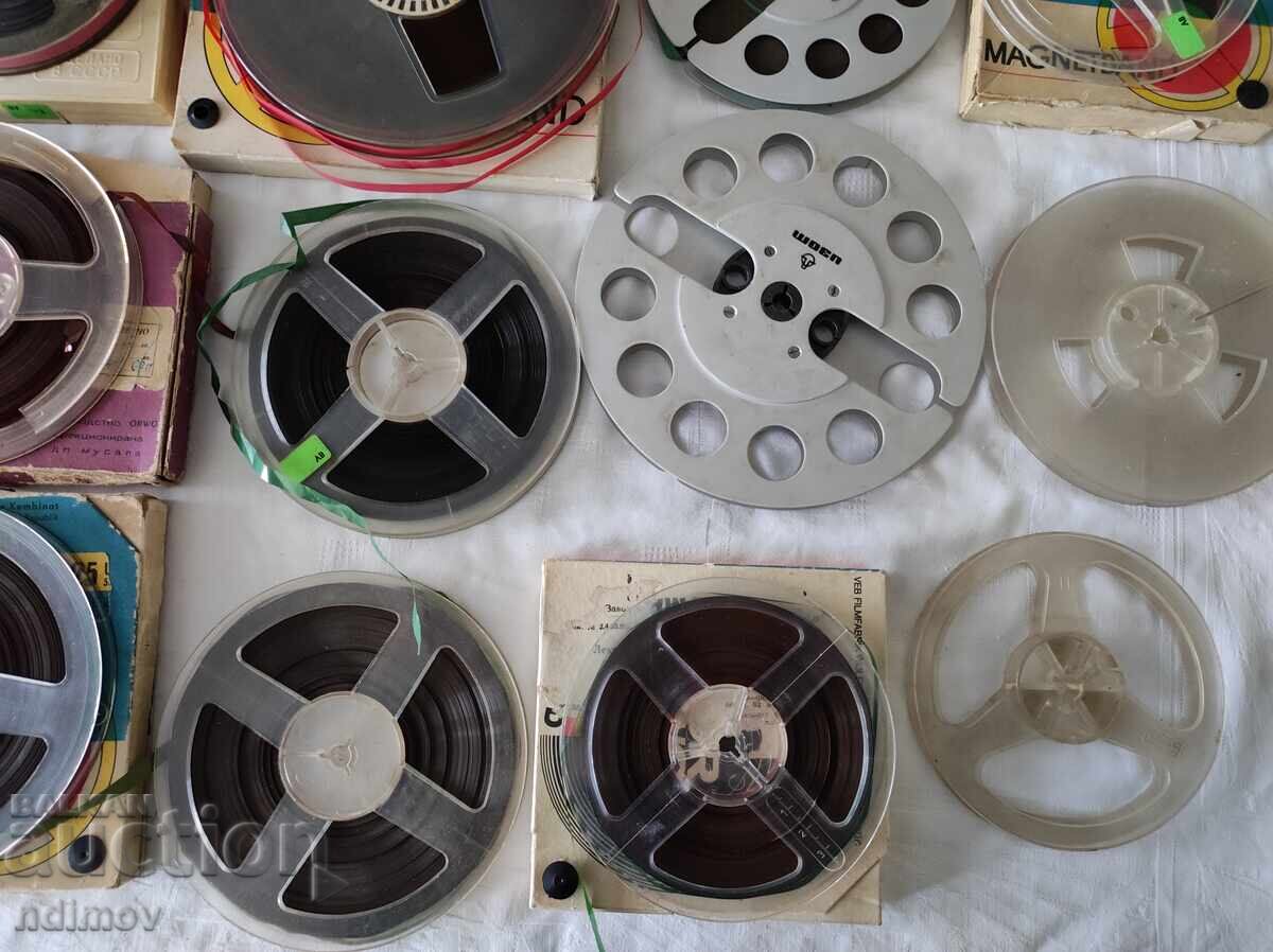 !!! LOT OF ROLLS FOR TAPE RECORDER TAPE ROLL - 5