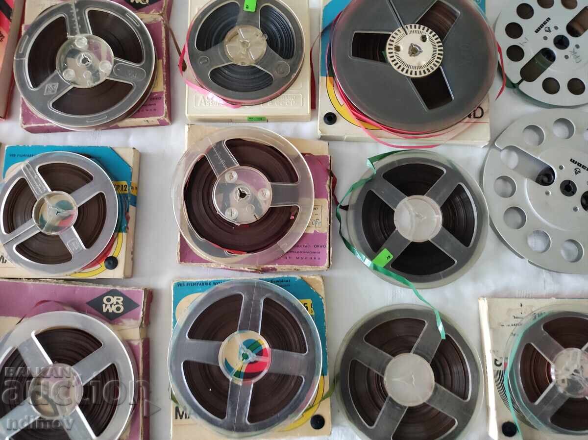 !!! LOT OF ROLLS FOR TAPE RECORDER TAPE ROLL - 6