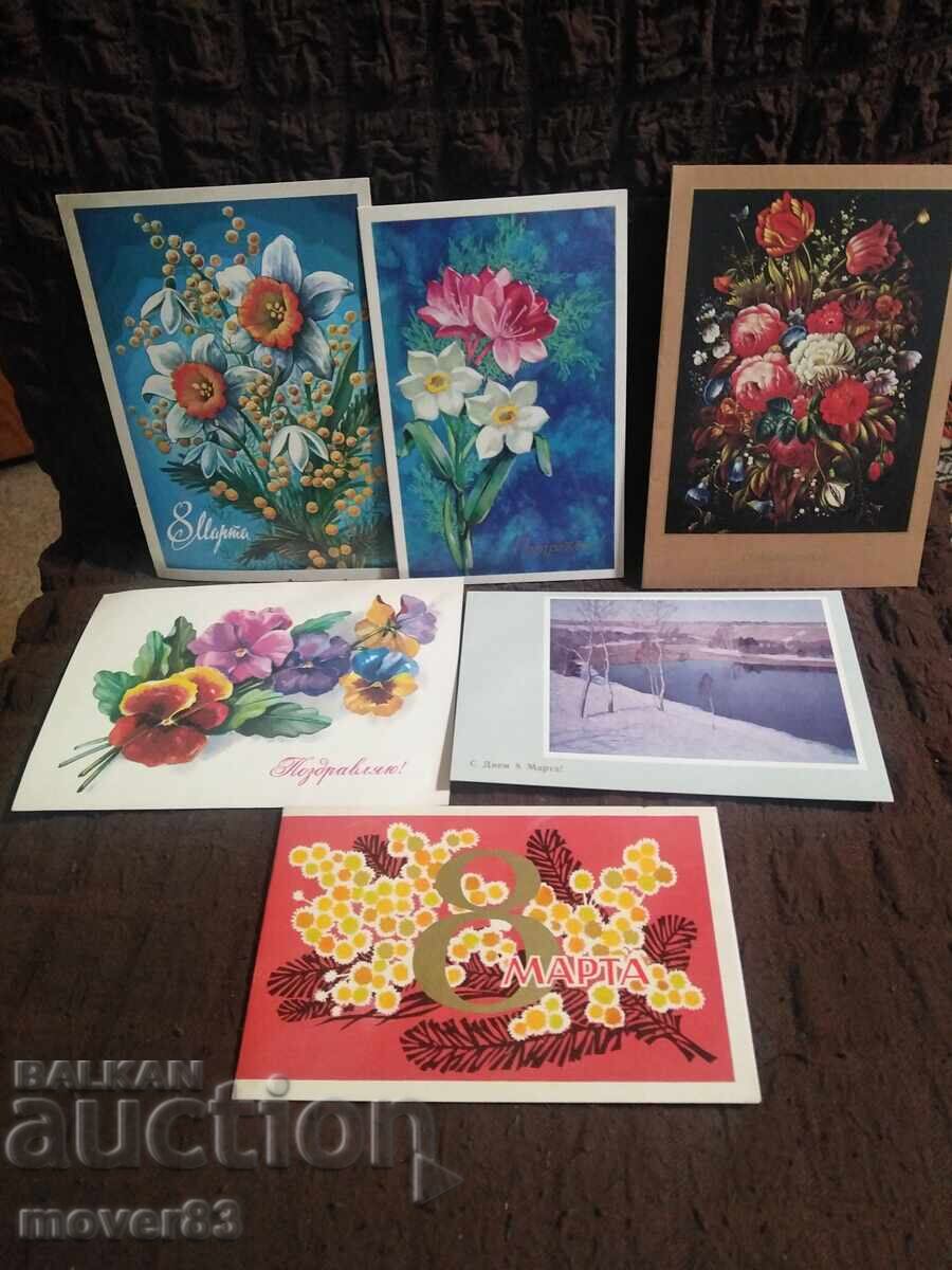 Felicitări 8 Martie. URSS