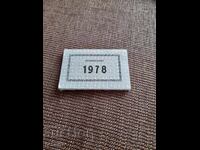 Etichete vechi Fabricate în 1978