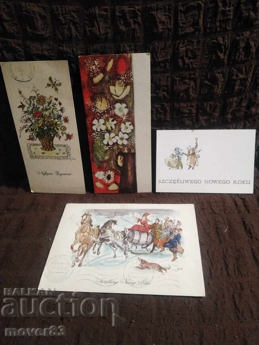 Ευχετήριες κάρτες. Πολωνία Ευχετήριες κάρτες. Πολωνία