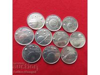 Τουρκία 10 x 1 kurush 2022 ηλιακό σύστημα