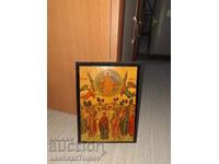 Beautiful Icon Greece Ascension of the Lord Excellent Condition