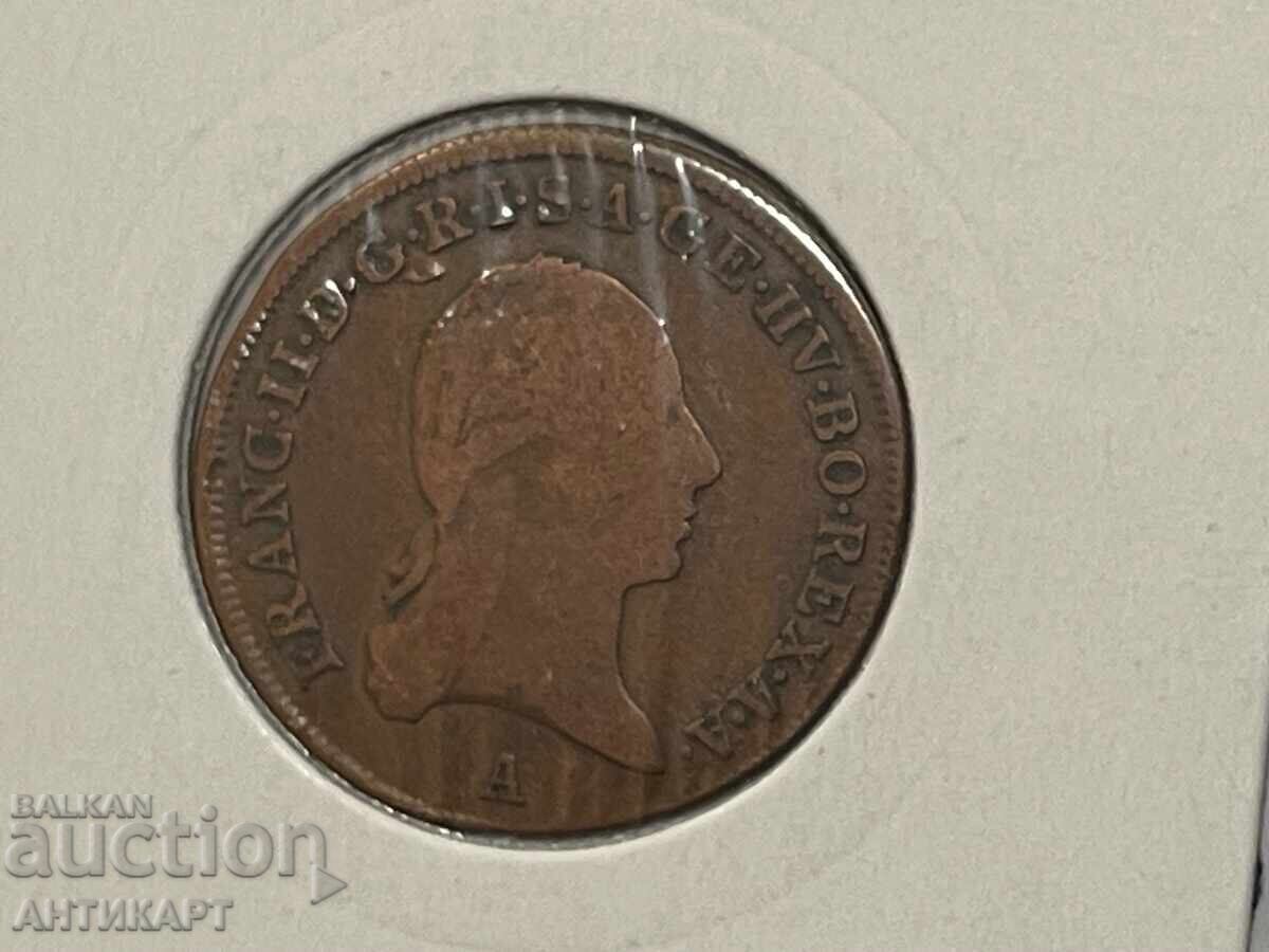 Γραμμή χάλκινο νόμισμα Αυστρία 1 κρόιτσερ kreuzer 1800 με τιμή 8.00 BGN | € 4.09 Γραμμή χάλκινο νόμισμα Αυστρία 1 κρόιτσερ kreuzer 1800 με τιμή 8.00 BGN | € 4.09