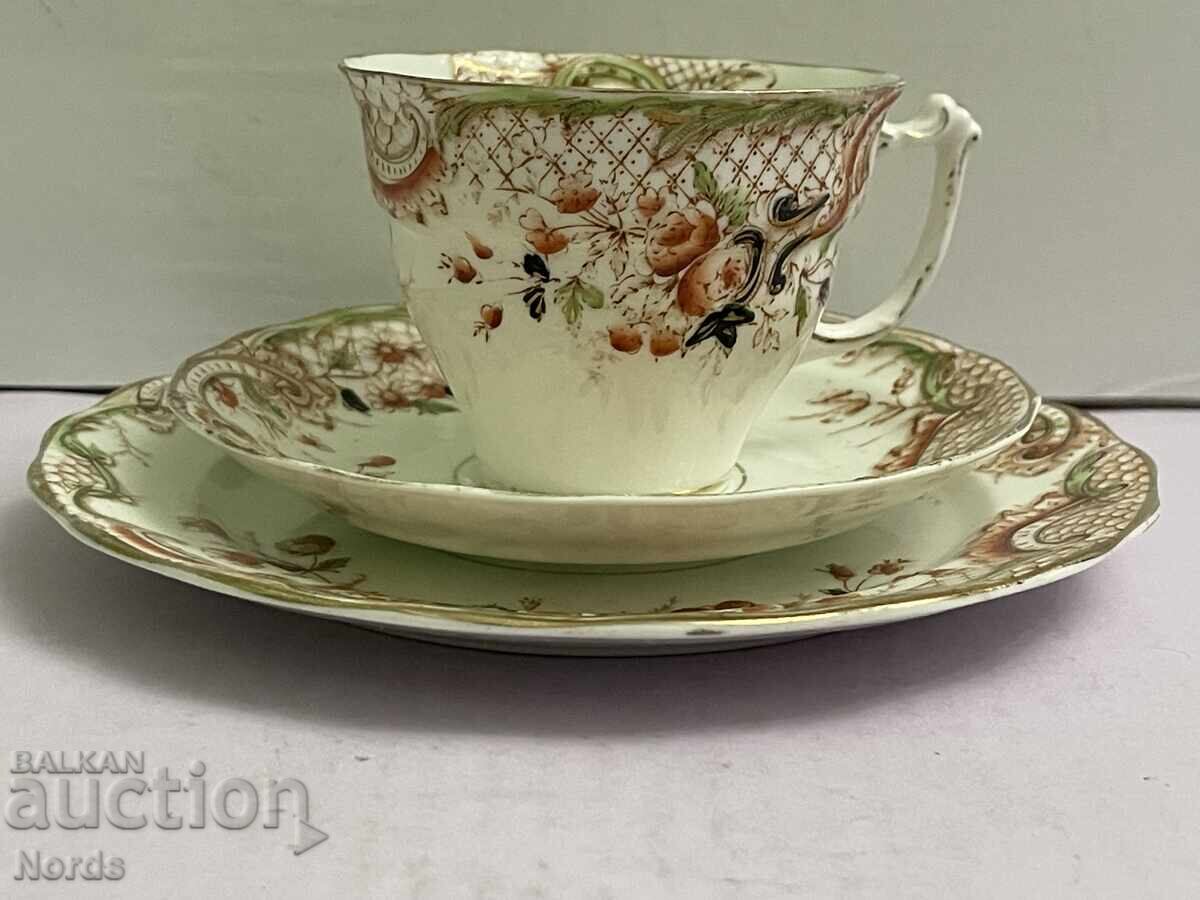 Vintage English Triple Tea Set with price 34.00 BGN | € 17.38