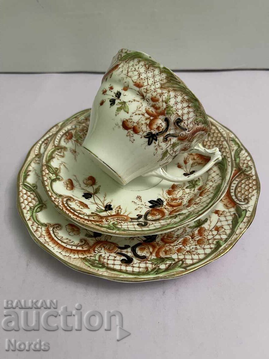 Vintage English Triple Tea Set with price 36.00 BGN | € 18.41