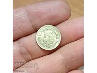 5 ζεύγη Γιουγκοσλαβία 1965 ακυκλοφόρητα