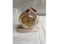 Μηχανικό επιτραπέζιο ρολόι "SLAVA"