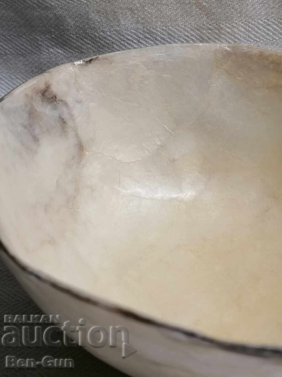 Mother-of-pearl cup - antique - 5