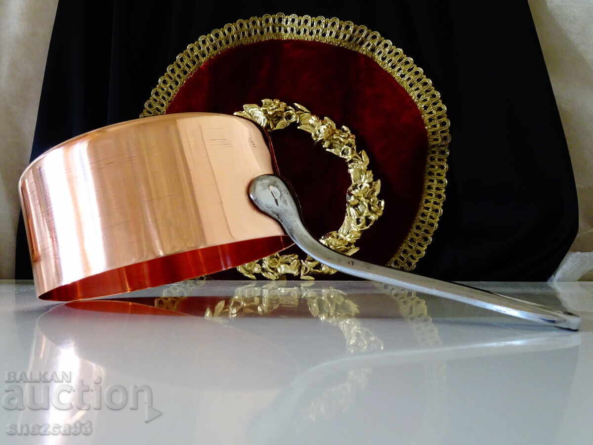 Χάλκινη κατσαρόλα 750 ml, καθαρό κόκκινο μέλι - 6