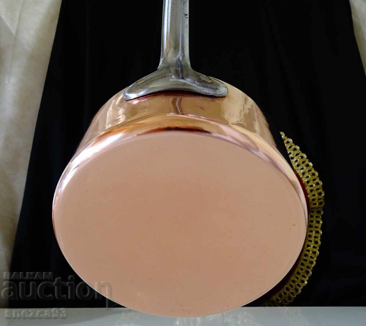 Χάλκινη κατσαρόλα 750 ml, καθαρό κόκκινο μέλι - 7