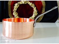 Χάλκινη κατσαρόλα 750 ml, καθαρό κόκκινο μέλι