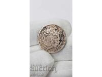 Uncleaned Royal Silver Coin 2 Leva 1882