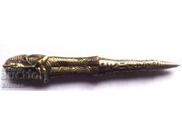 Metal souvenir pen