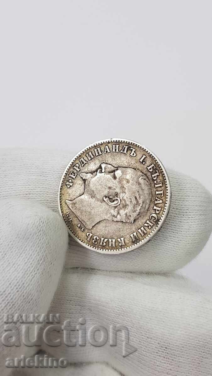 Delivery of Princely silver coin 1 lev 1894