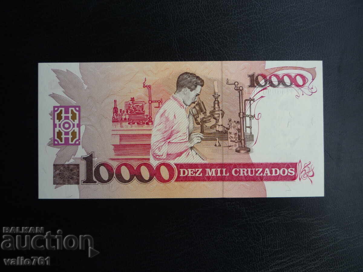 BRAZIL 10000 10,000 CRUZADOS OVERPRINT 10 1990 NEW UNC with price 6.00 BGN | € 3.07 BRAZIL 10000 10,000 CRUZADOS OVERPRINT 10 1990 NEW UNC with price 6.00 BGN | € 3.07