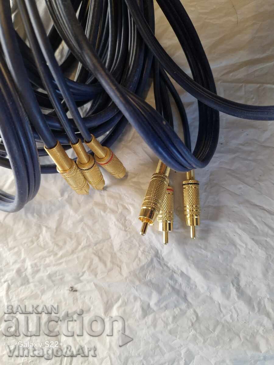 Auction  Audio Cable Gold Plated