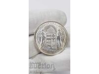 Monedă rară de argint 5 pengő 1939 VR Ungaria