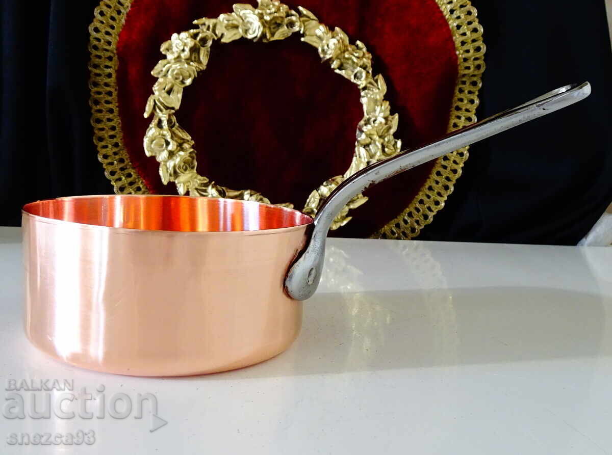 Χάλκινη κατσαρόλα 450 ml, καθαρό κόκκινο μέλι