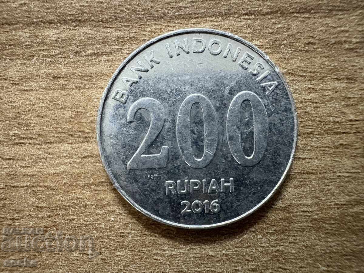 Ινδονησία - 200 ρουπίες (2016)