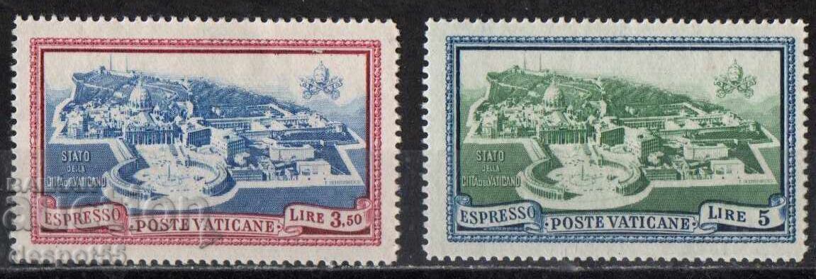 1945. The Vatican. Express brands.