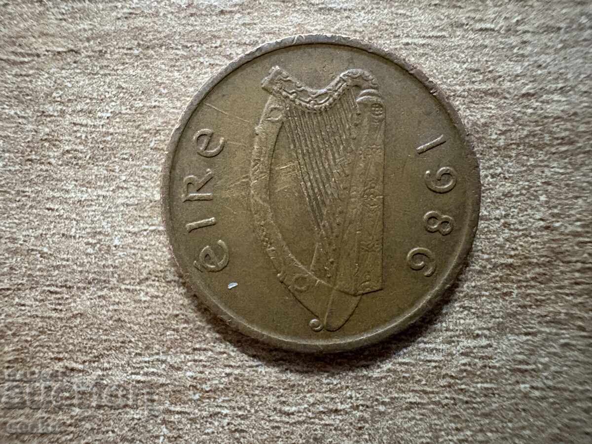 Irlanda - 1 penny (1986) cu preț 0.40 BGN | € 0.20 Irlanda - 1 penny (1986) cu preț 0.40 BGN | € 0.20