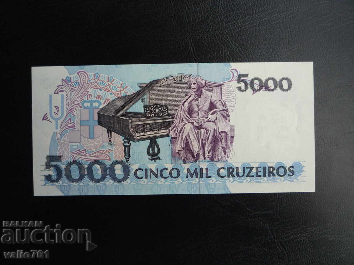 ΒΡΑΖΙΛΙΑ 5000 5.000 ΚΡΟΥΖΕΙΡΟ 1993 ΝΕΑ UNC με τιμή 4.00 BGN | € 2.05