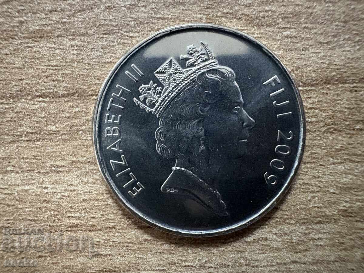 Fiji - 20 cenți (2009) cu preț 1.50 BGN | € 0.77 Fiji - 20 cenți (2009) cu preț 1.50 BGN | € 0.77
