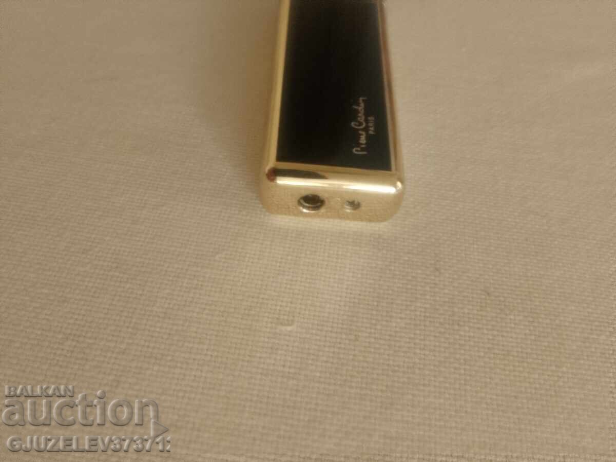 Livrarea Geantă de mână Pierre Cardin, neagră și aurie