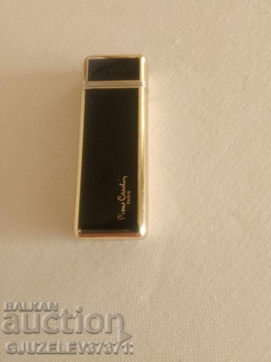 Geantă de mână Pierre Cardin, neagră și aurie