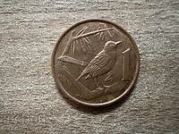 Insulele Caiman - 1 cent (2008)