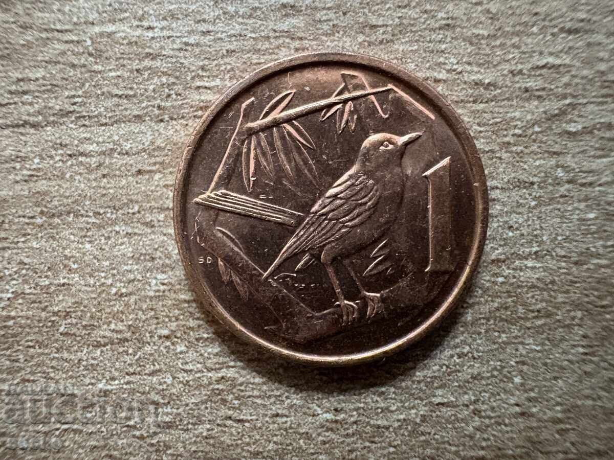 Νήσοι Κέιμαν - 1 σεντ (2017) Νήσοι Κέιμαν - 1 σεντ (2017)