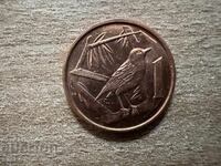 Νήσοι Κέιμαν - 1 σεντ (2017)