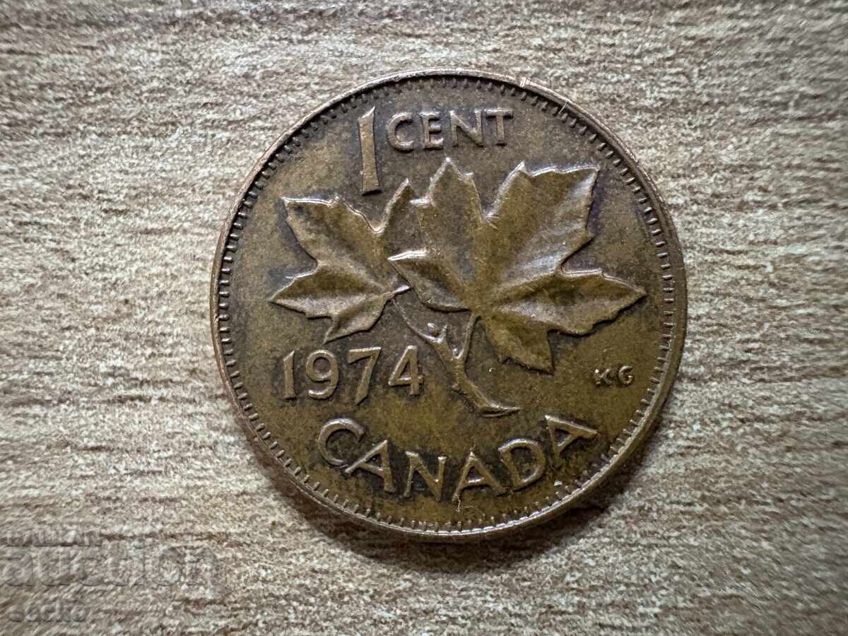 Канада - 1 цент (1974)