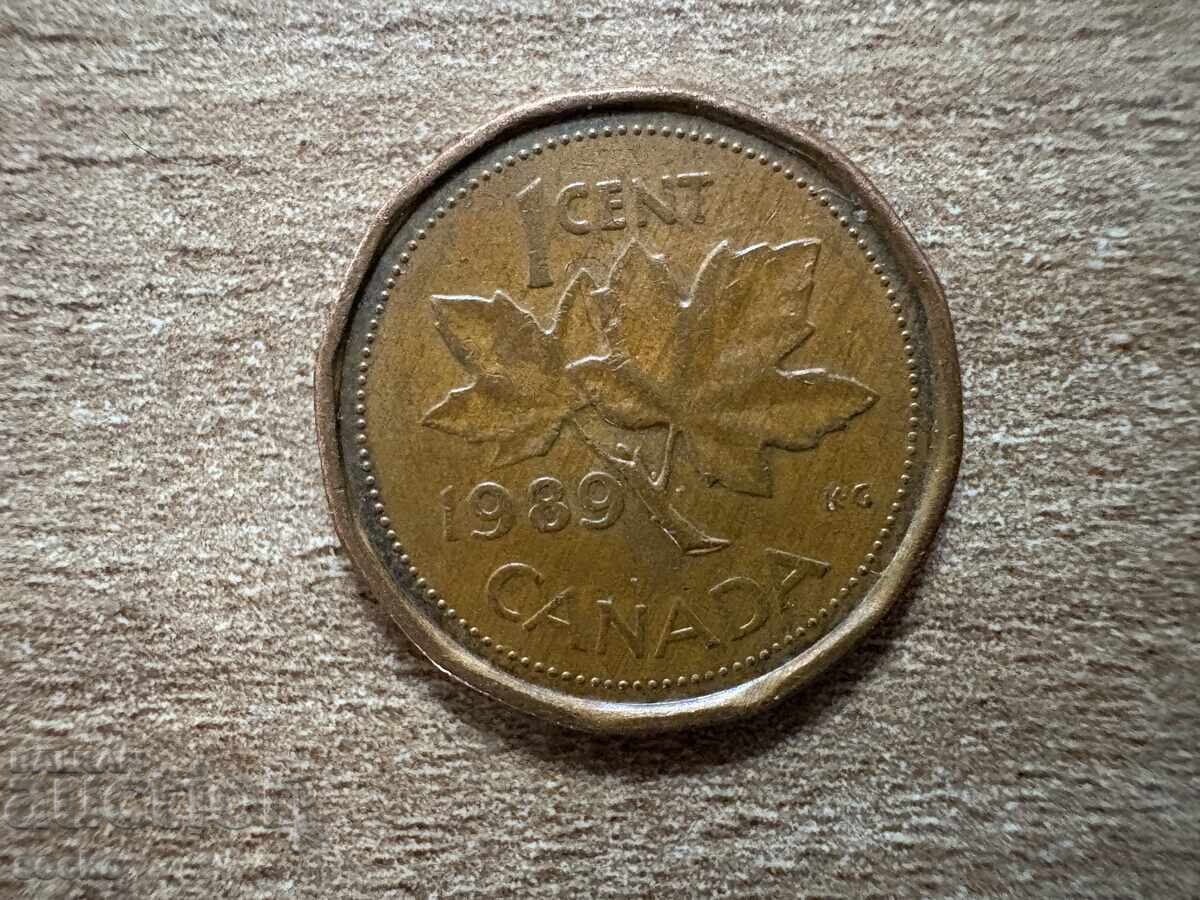 Καναδάς - 1 σεντ (1989)